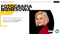 Podgląd strony internetowej fotografa
