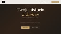 Preview of the photographer's website