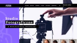 Preview of the photographer's website