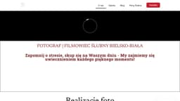 Preview of the photographer's website