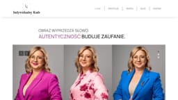 Podgląd strony internetowej fotografa