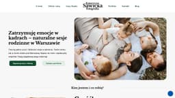 Podgląd strony internetowej fotografa