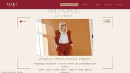 Preview of the photographer's website