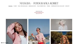 Podgląd strony internetowej fotografa