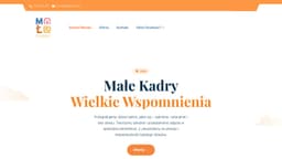 Preview of the photographer's website
