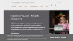 Preview of the photographer's website