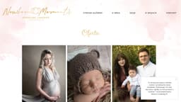 Preview of the photographer's website