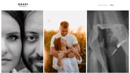 Podgląd strony internetowej fotografa