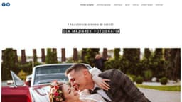 Preview of the photographer's website