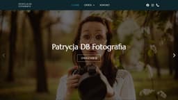 Preview of the photographer's website