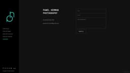 Preview of the photographer's website
