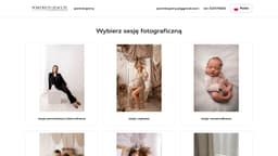 Preview of the photographer's website