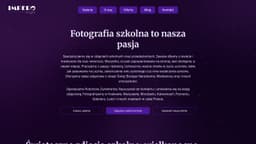 Podgląd strony internetowej fotografa