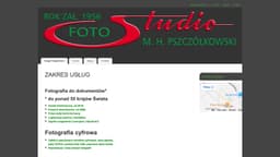 Preview of the photographer's website