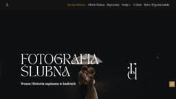 Preview of the photographer's website