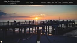 Podgląd strony internetowej fotografa