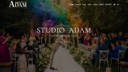 Preview of the photographer's website