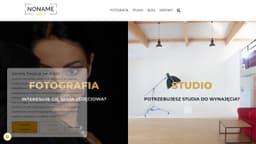 Preview of the photographer's website
