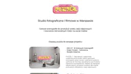 Podgląd strony internetowej fotografa