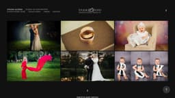 Preview of the photographer's website