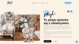 Podgląd strony internetowej fotografa