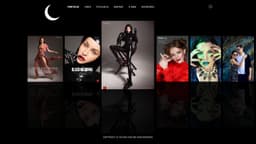 Preview of the photographer's website
