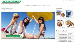 Preview of the photographer's website
