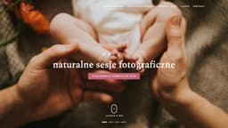 Podgląd strony internetowej fotografa
