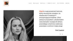 Preview of the photographer's website