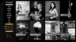Preview of the photographer's website