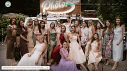 Preview of the photographer's website