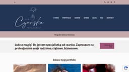 Preview of the photographer's website