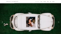 Preview of the photographer's website