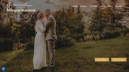 Preview of the photographer's website