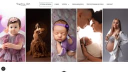 Preview of the photographer's website