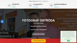 Preview of the photographer's website