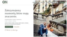 Podgląd strony internetowej fotografa