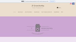 Podgląd strony internetowej fotografa