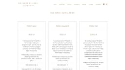 Preview of the photographer's website