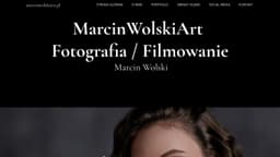 Podgląd strony internetowej fotografa