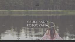 Podgląd strony internetowej fotografa