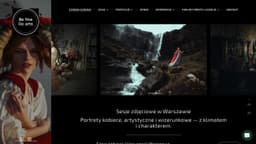 Preview of the photographer's website