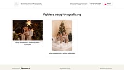 Preview of the photographer's website