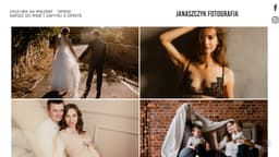 Preview of the photographer's website