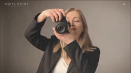 Preview of the photographer's website
