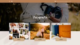 Preview of the photographer's website