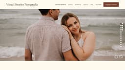 Preview of the photographer's website