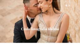 Podgląd strony internetowej fotografa