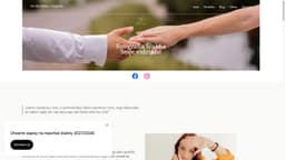 Podgląd strony internetowej fotografa